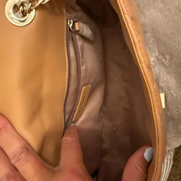 Kate Spade Quilted Cream Shoulder Bag - Picture 2 of 6